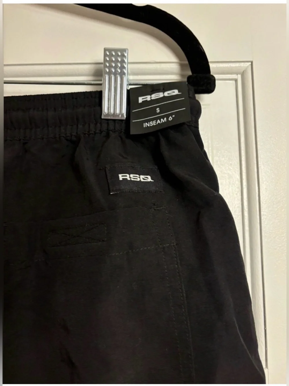 NWT RSQ Black Men's shorts 6